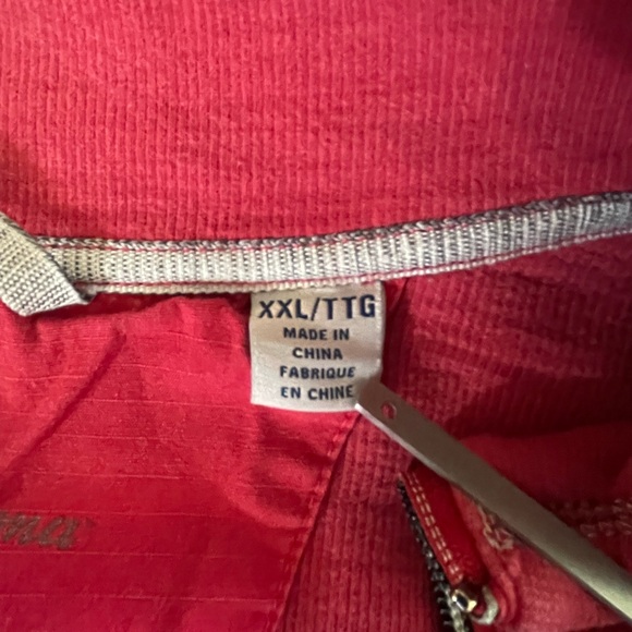 Men's Tommy Bahama Tobago Bay Half-Zip Pullover Red XXL - Picture 6 of 9